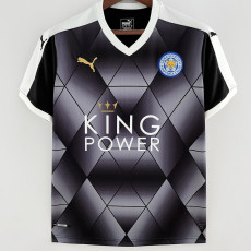 2015/2016 Leicester City Black Retro Soccer Jersey
