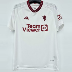 23/24 Man Utd Third 1:1 Fans Soccer Jersey