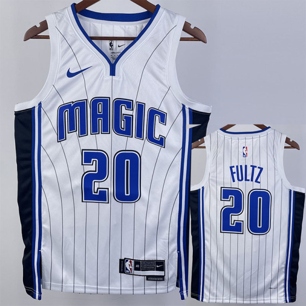 22/23 Magic FULTZ #20 White Top Quality Hot Pressing NBA Jersey