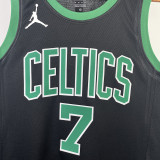 22/23 CELTICS BROWN #7 Black Top Quality Hot Pressing NBA Jersey (Trapeze Edition) 飞人版