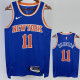 22/23 KNICKS BRUNSION #11 Blue Top Quality Hot Pressing NBA Jersey