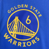 22/23 WARRIORS YOUNG #6 Blue Top Quality Hot Pressing NBA Jersey (V领)