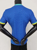 2024 Brazil Away Player Version Soccer Jersey