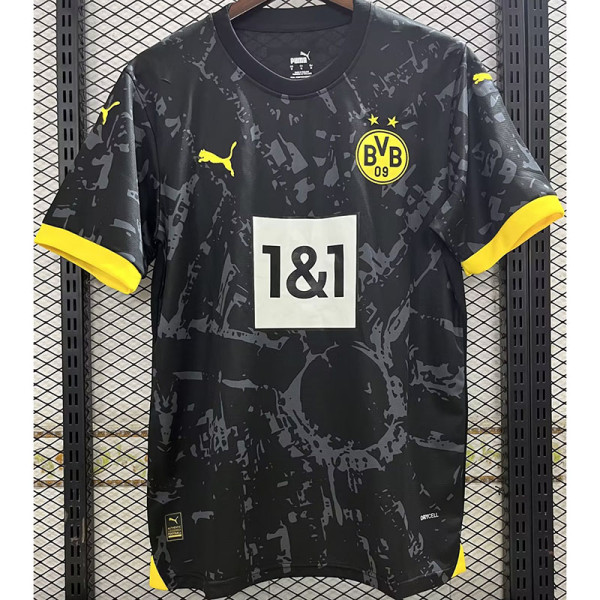 23/24 Dortmund Away Fans Soccer Jersey