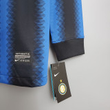 2010/2011 INT Home Long Sleeve Retro Soccer Jersey