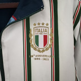 2023 Italy Dark green & White Double Sided Windbreaker (双面风衣)