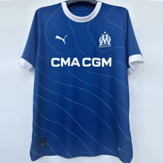 23/24 Marseille Away 1:1 Fans Soccer Jersey