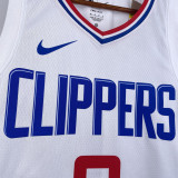 22/23 Clippers WESTBROOK #0 White Top Quality Hot Pressing NBA Jersey