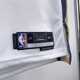22/23 Pelicans WILLIAMSON #1 White Top Quality Hot Pressing NBA Jersey（V领）