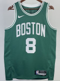 22/23 CELTICS PORZINGIS #8 Green Top Quality Hot Pressing NBA Jersey