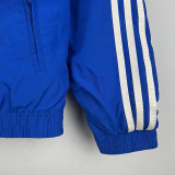 23/24 Lyon Blue & White Double Sided Windbreaker (双面风衣)