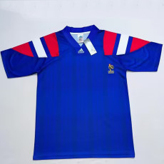 1992/1994 France Home Retro Soccer Jersey