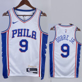 22/23 76ERS OUBRE JR. #9 White Top Quality Hot Pressing NBA Jersey