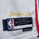 22/23 76ERS MAXEY #0 White Top Quality Hot Pressing NBA Jersey