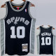 1993/1994 SA Spurs RODMAN #10 Black Retro Top Quality Hot Pressing NBA Jersey