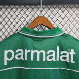 1999 Palmeiras 100th Anniversary Edition Retro Soccer Jersey (背后上下带字)