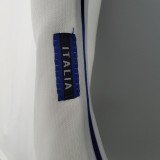1998 Italy Away White Retro Soccer Jersey