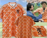1988  Netherlands Home European Cup Retro Soccer Jersey(88荷兰主场正确颜色）
