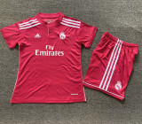 2014/2015 RMA  Away  Kids Retro Soccer Jersey