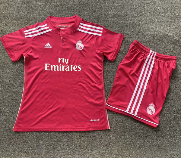2014/2015 RMA  Away  Kids Retro Soccer Jersey