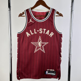 23/24 ALL-STAR JAMES #23 Red Top Quality Hot Pressing NBA Jersey
