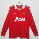 2010/2011 Man Utd Home Long sleeve Retro soccer jersey (长袖)