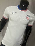 24/25 USA White Player Version Soccer Jersey