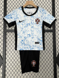 24/25 Portugal Away Kids Soccer Jersey