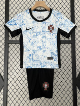 24/25 Portugal Away Kids Soccer Jersey