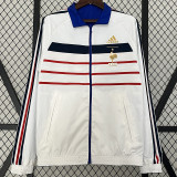 1998 French Retro Blue&White Sided Windbreaker (双面风衣)