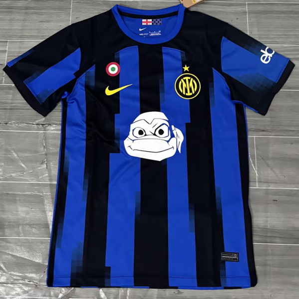 23/24 INT Home Ninja Turtle Edition Fans Soccer Jersey (忍者神龟)