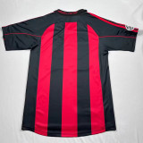 2000/2001 ACM Home Retro Soccer Jersey(左带5大耳杯、右带UC臂章)