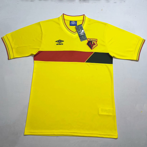 1985/1988 Watford Home Retro Soccer Jersey
