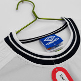 1999/2001 England Home Retro Soccer Jersey