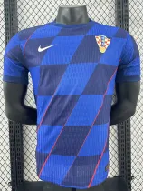 2024 Croatia Away  Player Version Soccer Jersey