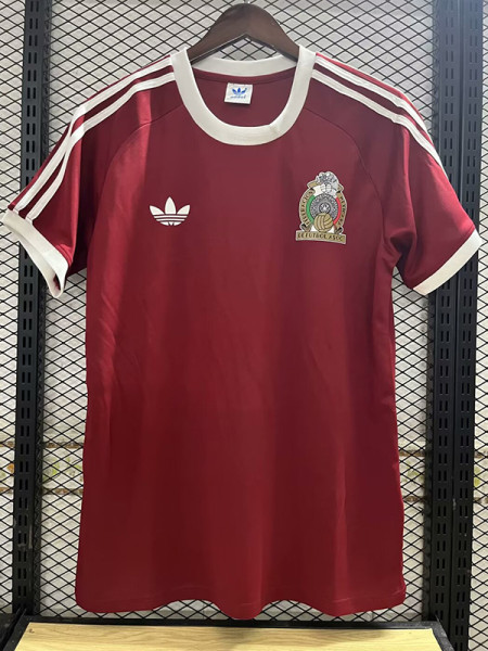 1985 Mexico Retro Soccer Jersey