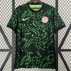 24/25 Nigeria Green Black Fans Soccer Jersey