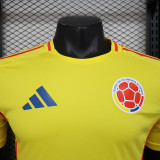 2024 Colombia Home Player Version  Soccer Jersey