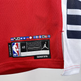 24/25 Clippers WESTBROOK #0 Red Top Quality Hot Pressing NBA Jersey (Trapeze Edition) 飞人版
