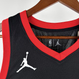 23/24 Rockets WAGNER #28 Black Top Quality Hot Pressing NBA Jersey (Trapeze Edition)飞人版