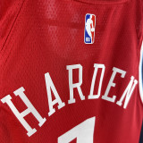 24/25 Clippers HARDEN #1 Red Top Quality Hot Pressing NBA Jersey (Trapeze Edition) 飞人版