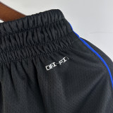23/24 Mavericks Black City Edition Top Quality NBA Pants