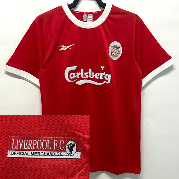 1997/1998 LIV Home  Retro Soccer Jersey