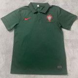 2024  Portugal Green Polo Shirt