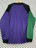 1995/1996 Newcastle Purple Green Long Sleeved Goalkeeper Retro Soccer Jersey（长袖）