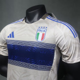 24/25 Italy White Versace Co branded Edition  Player Version Soccer Jersey