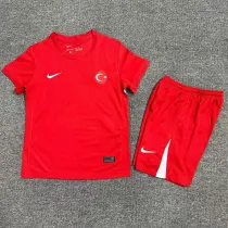 24/25 Turkey  Away Kids Soccer Jersey