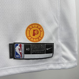 19/20 Indiana Pacers HALIBURTON #0 White Retro Top Quality Hot Pressing NBA Jersey