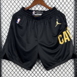 23/24 Cleveland Cavaliers Black Edition Top Quality NBA Pants (Trapeze Edition) 飞人版