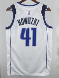 22/23 Dallas Mavericks NOWITZKI #41 White Home Top Quality Hot Pressing NBA Jersey